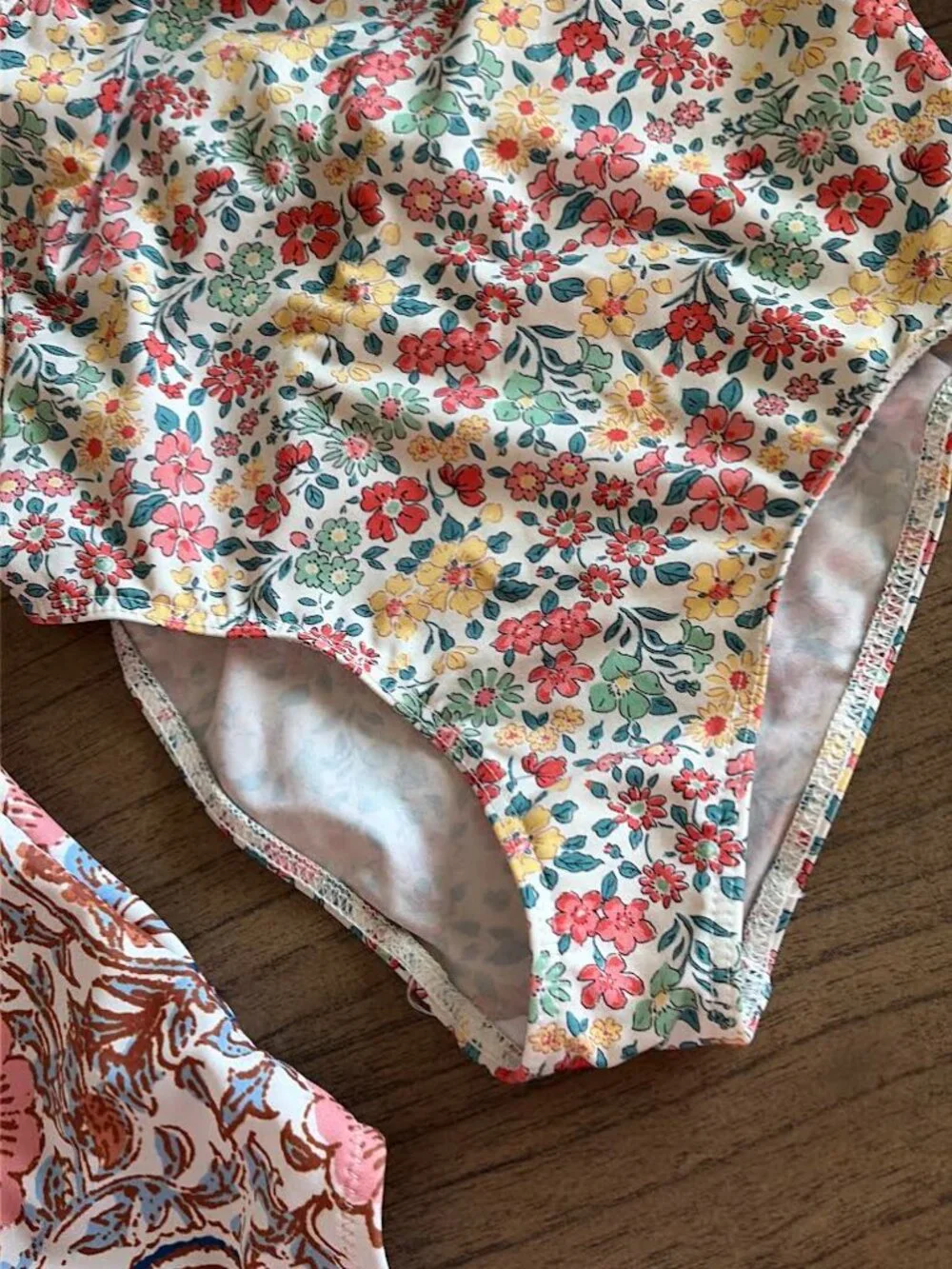 Tartine et Chocolat Floral Liberty of London Print Toddler Girl's Swimsuit 3T
